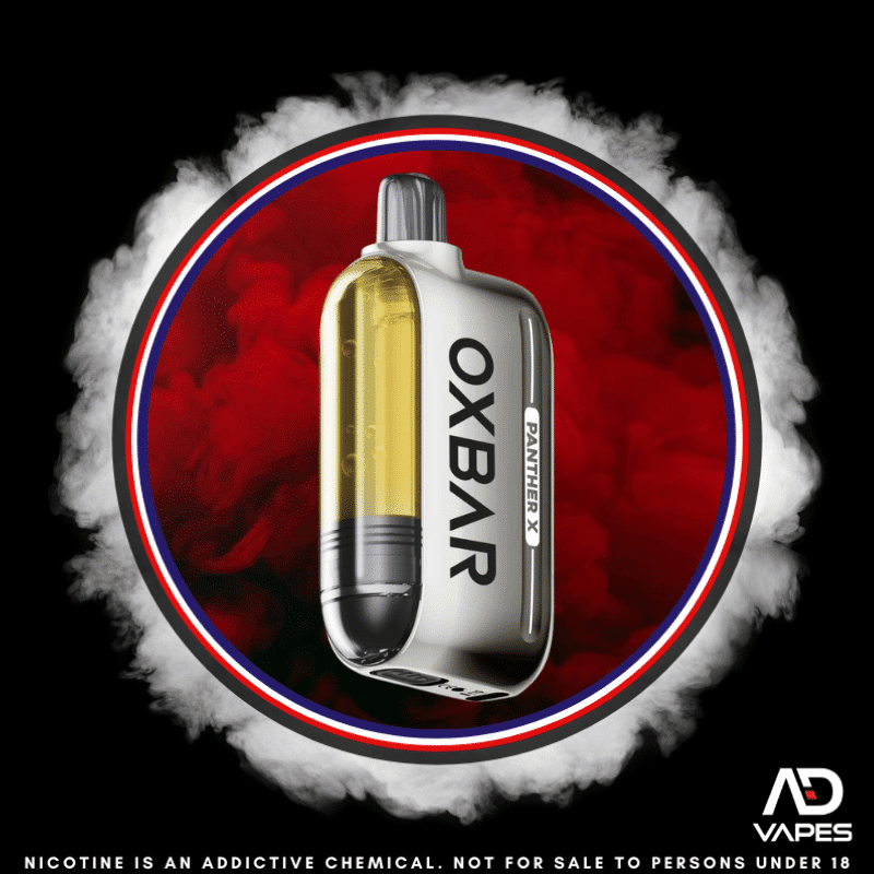OXBAR x Dr Vapes Panther 36k 50mg Black 2.0 Creamy Tobacco