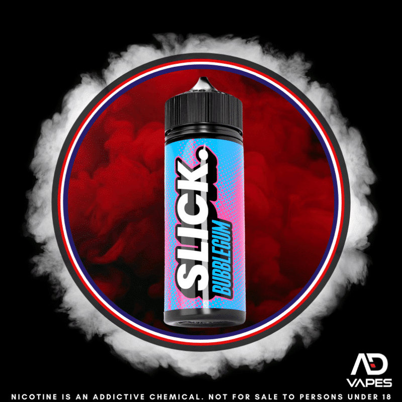 Slick Bubblegum 120ml Flavour Shot