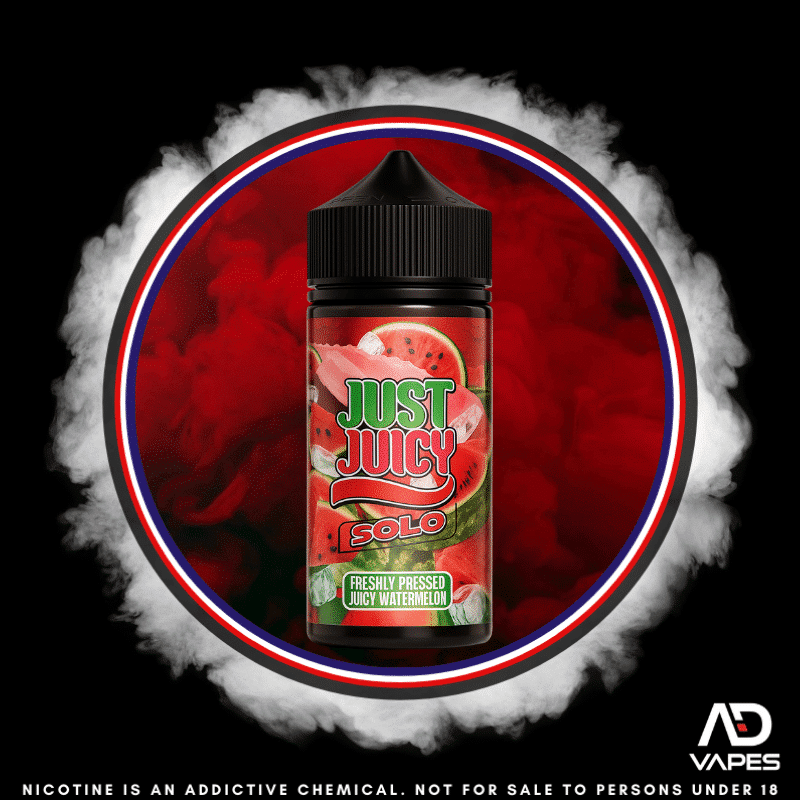 The Hidden Cloud Just Juicy Solo Juicy Watermelon 120ml Flavour Shot