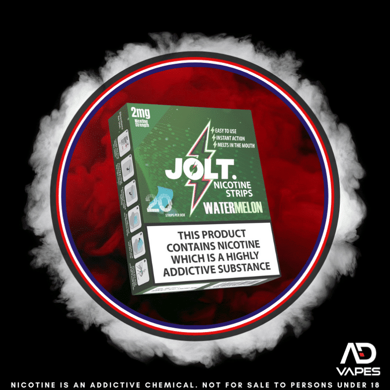 Jolt Nicotine Strips 2mg Watermelon 20 Pack