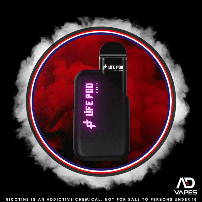 Life Pod Eco 1 Kit 8000 50mg Love 66 Pod + Battery