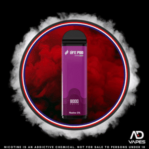Life Pod Eco 1 Replacement Pod 8000 50mg Grape Ice