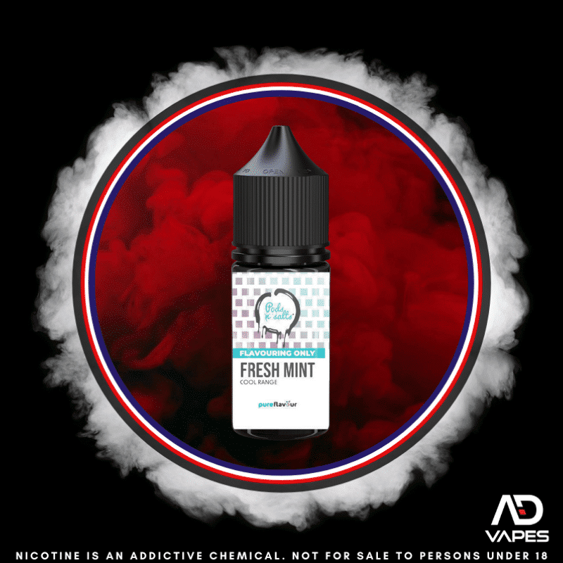 OneCloud Pods n Salts Fresh Mint 30ml Flavour Shot