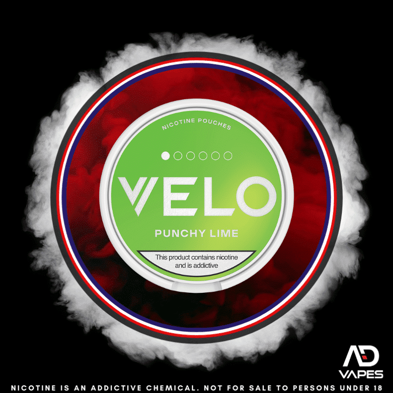 Velo Mini Nicotine Pouches 4mg Punchy Lime 15 Pack