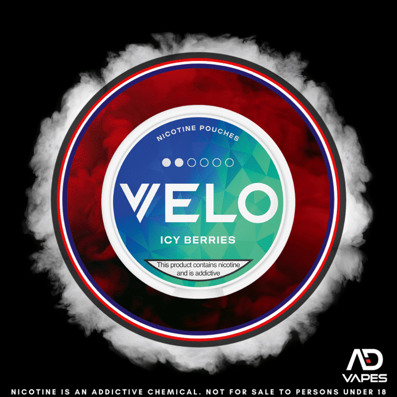Velo Mini Nicotine Pouches 6mg Icy Berries 15 Pack
