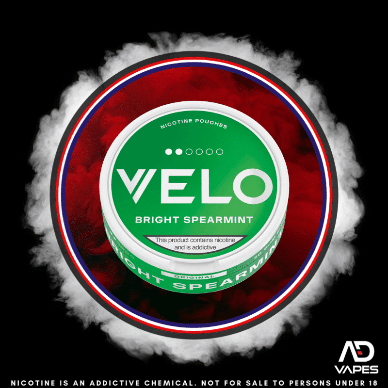Velo Nicotine Pouches 6mg Bright Spearmint Original 20 Pack
