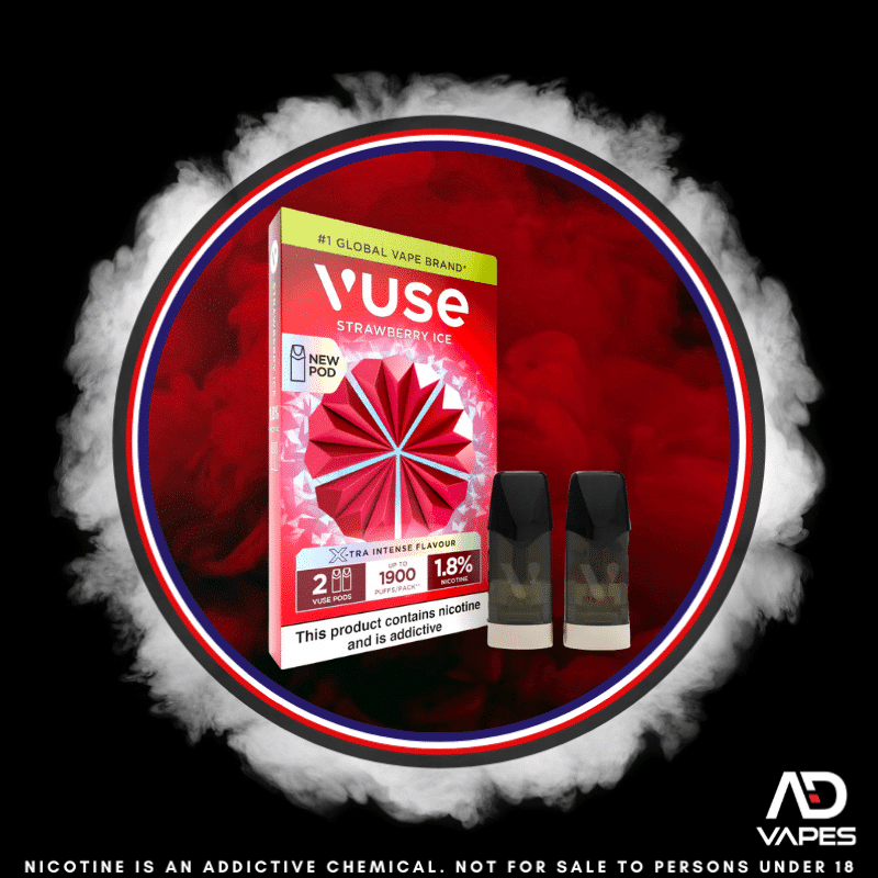 Vuse Pods Strawberry Vuse Pods Refill Strawberry Ice Vuse Pro Pods