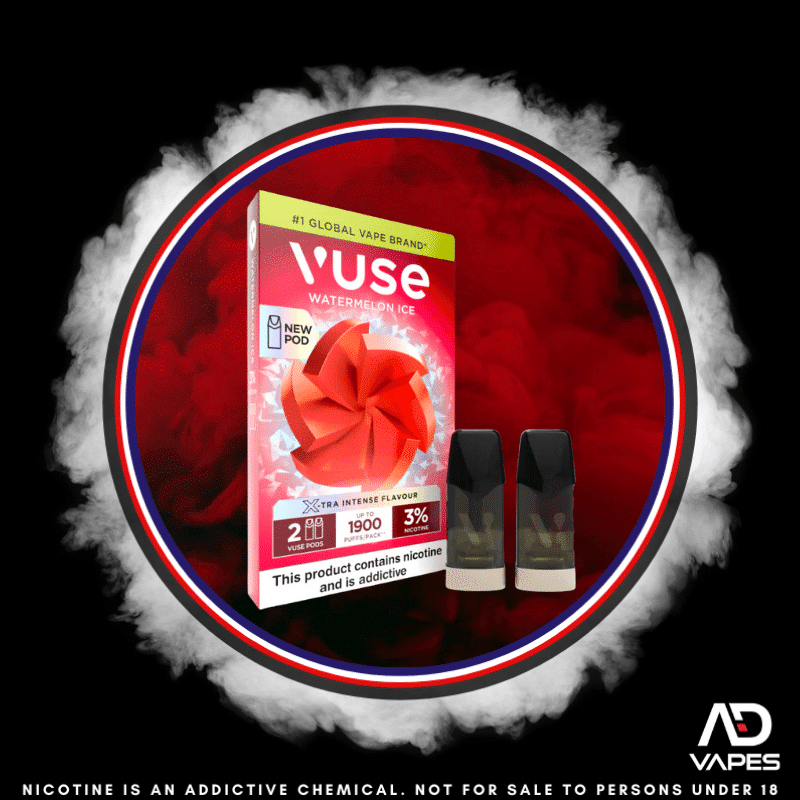 Vuse ePod Replacement Pod 1900 30mg Watermelon Ice 2 Pack