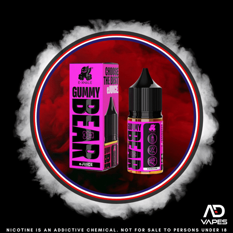 E-Xhale eJuice Gummy Bear 40mg 30ml