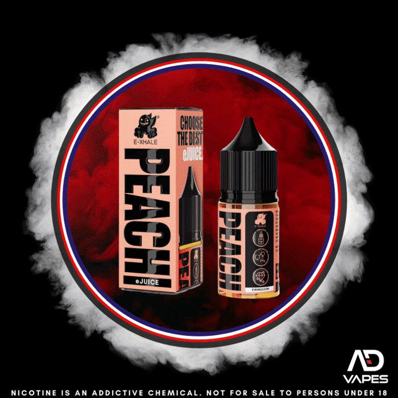 E-Xhale eJuice Peach 40mg 30ml