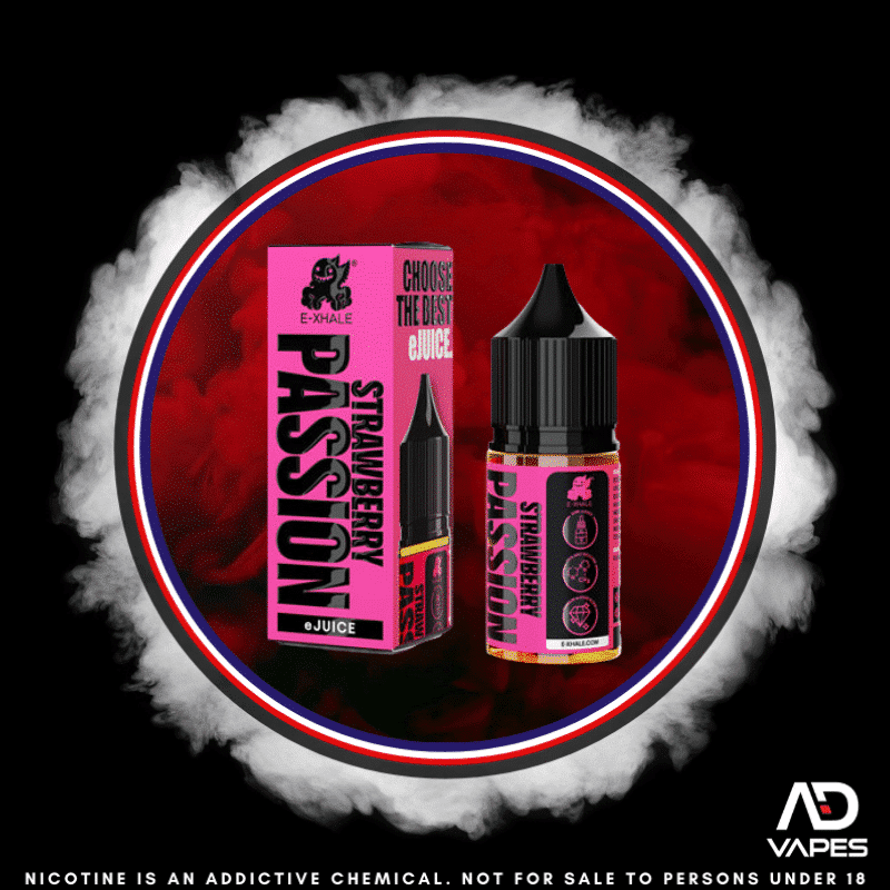 E-Xhale eJuice Strawberry Passion 40mg 30ml