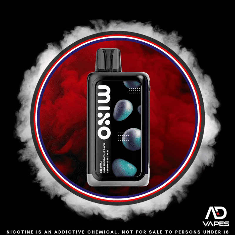 Friobar Mixo 40K 50mg Blackberry & Strawberry Mint Ice
