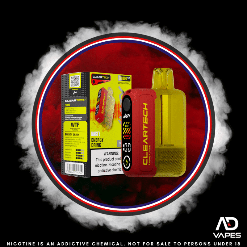 NASTY ClearTech 38K 50mg Energy Drink