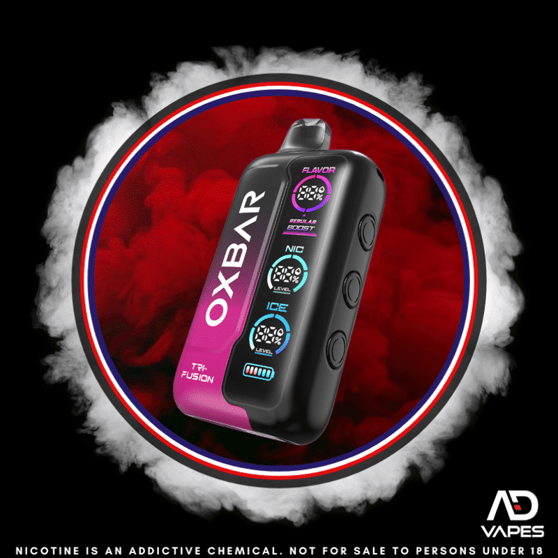 OXBAR Tri-Fusion Ice+Nic+Sweet 50K Cherry Raspberry