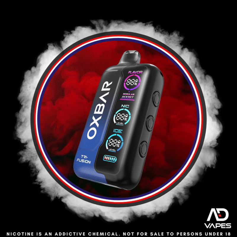 OXBAR Tri-Fusion Ice+Nic+Sweet 50K Pomegranate Blueberry Ice