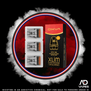OXVA Xlim Replacement Cartridges Top Fill 0.8 3-Pack DNA Anti-Burn