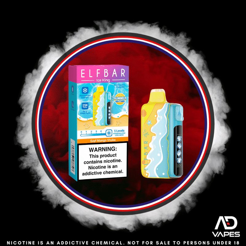Elf Bar Ice King 25K 50mg Mango Shake - Summer Edition
