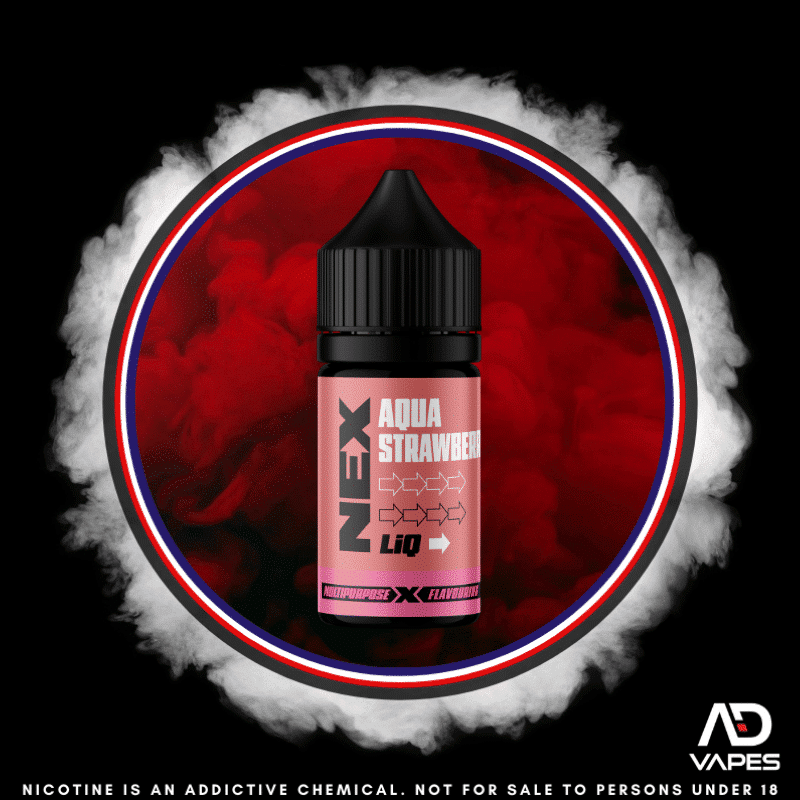Pod Salt NexLiq Aqua Strawberry 30ml Flavour Shot