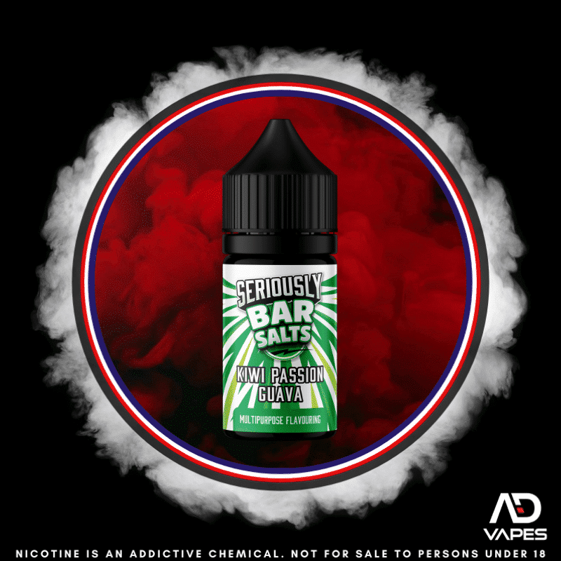 Pod Salt Seriously Bar Kiwi Passion Guava 30ml Flavour Shot