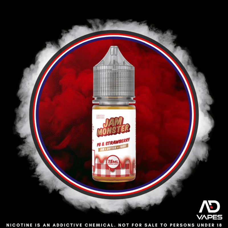 Jam Monster PB & Strawberry 30ml Flavour Shot