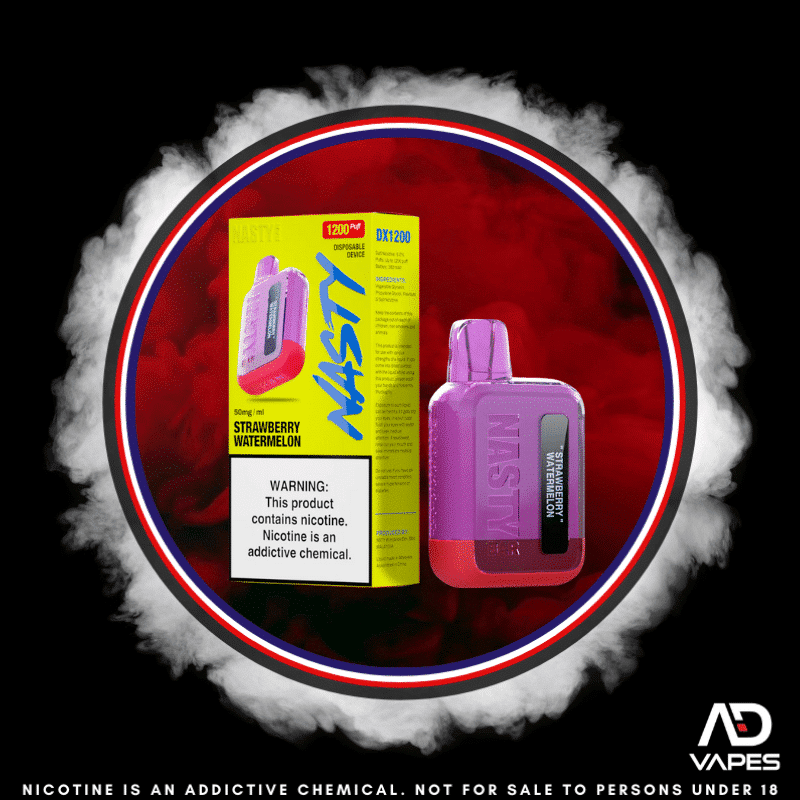 NASTY Bar DX1.2k 1200 50mg Strawberry Watermelon