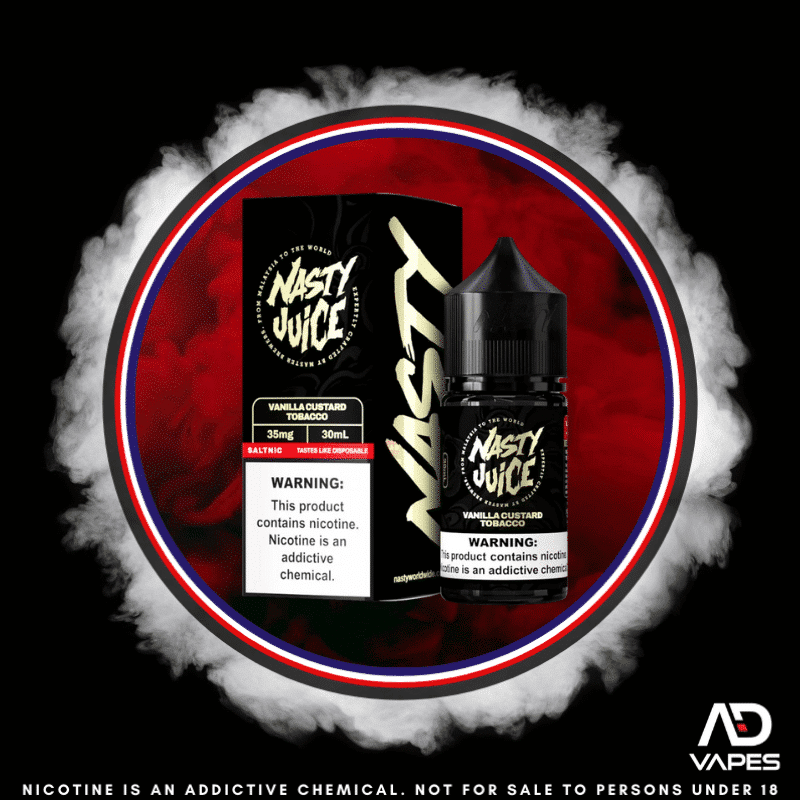 Nasty Juice Smooth Vanilla Custard Tobacco 35mg 30ml