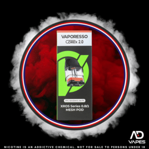 Vaporesso XROS Replacement Pod 0.8 Mesh 3ml 4 Pack