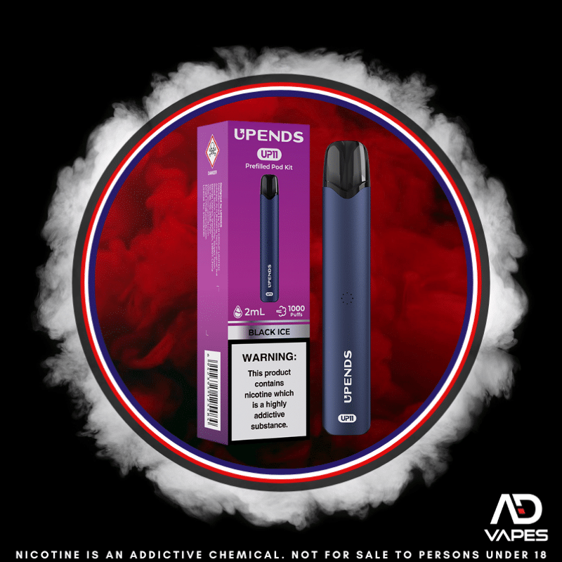 Upends UP11 Pod Kit 1000 50mg Black Ice Pod + Device