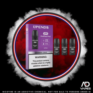 Upends UP11 Replacement Pod 1000 50mg Cranberry Grape 3 Pack
