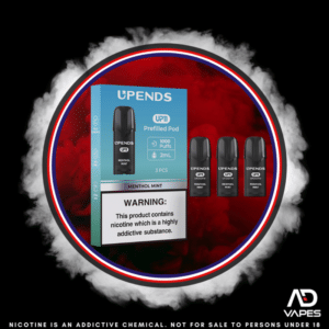 Upends UP11 Replacement Pod 1000 50mg Menthol Mint 3 Pack