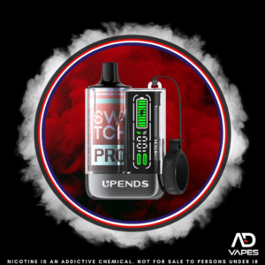 Upends Switch Pro Kit 12K 50mg Lychee Ice Pod + Battery