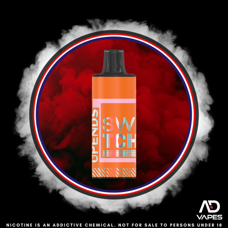 Upends Switch Replacement Pod 4500 50mg Orange Peach Mango Smoothie