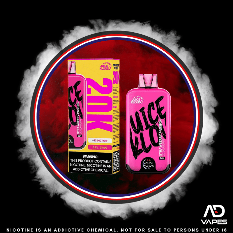 E-Xhale Juice Kloud 20K 35mg Strawberry Passion