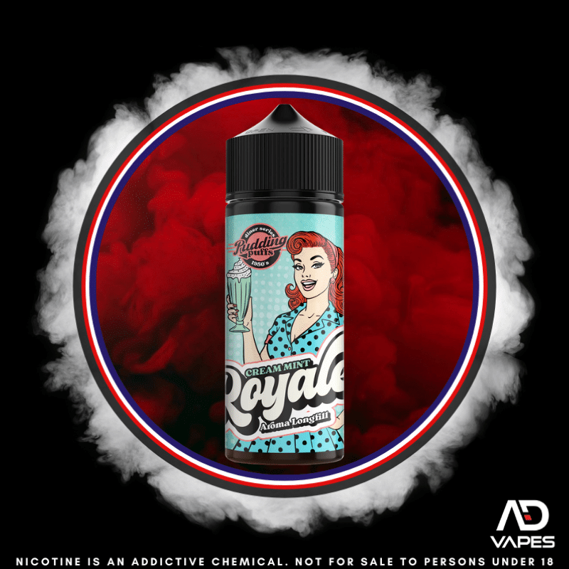 Pudding Puffs Cream Mint Royale 120ml Flavour Shot
