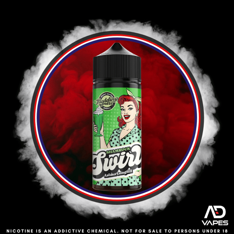 Pudding Puffs Shamrock Swirl 120ml Flavour Shot