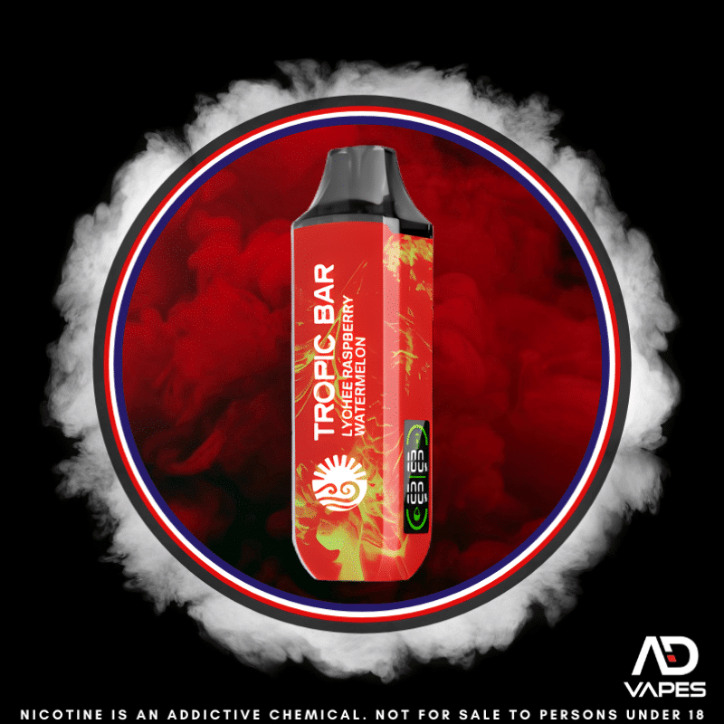 Tropic Bar 12K 50mg Lychee Raspberry Watermelon