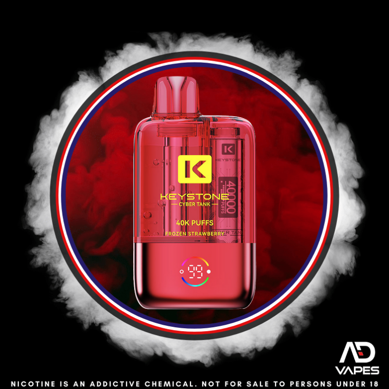Keystone Cyber Tank 40K 50mg Frozen Strawberry