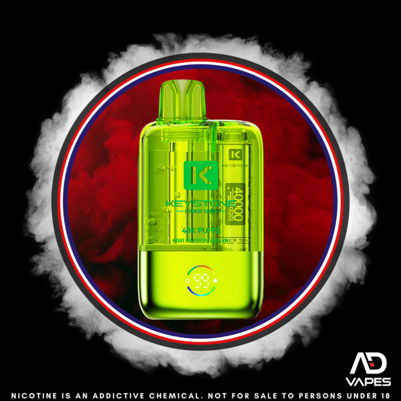Keystone Cyber Tank 40K 50mg Kiwi Passion Guava