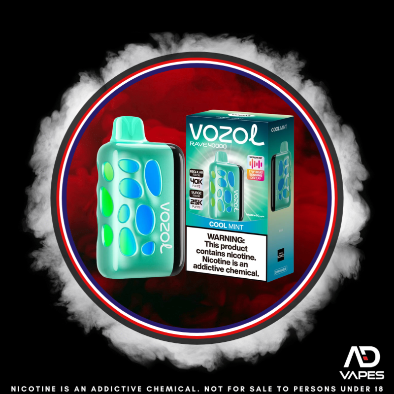 Vozol Rave 40K 50mg Cool Mint